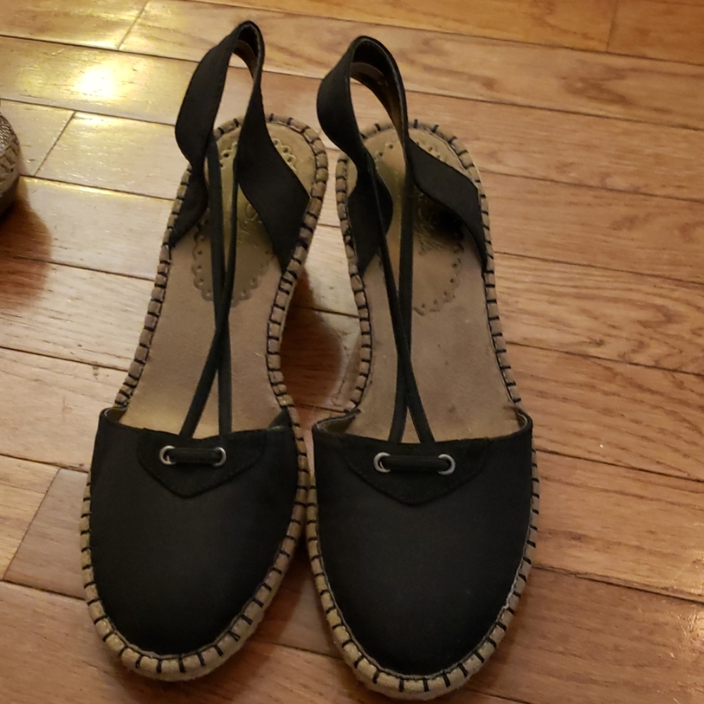 Black espadrillas